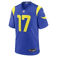Maillot de joueur Nike Davante Adams Royal Los Angeles Rams pour homme