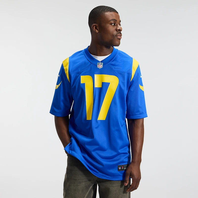 Men's Nike Davante Adams Royal Los Angeles Rams Team Game Player Jersey