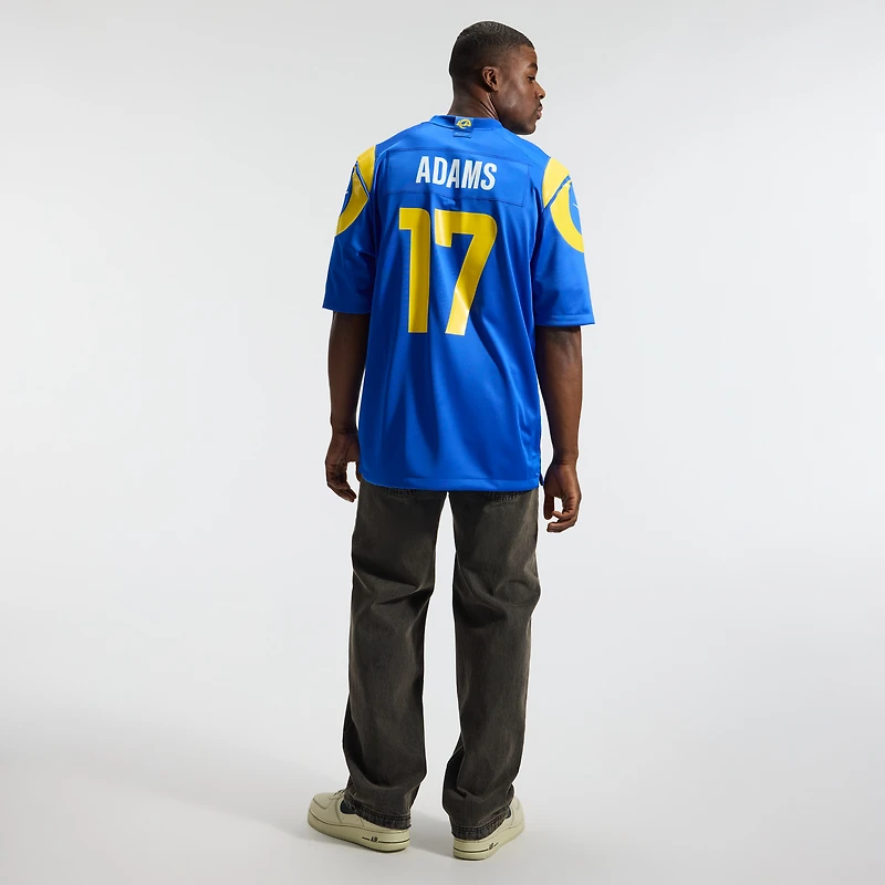 Men's Nike Davante Adams Royal Los Angeles Rams Team Game Player Jersey