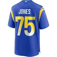 Maillot de joueur retraité Nike Deacon Jones Royal Los Angeles Rams Game pour homme