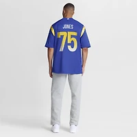 Men's Nike Deacon Jones Royal Los Angeles Rams Game Retired Player Jersey