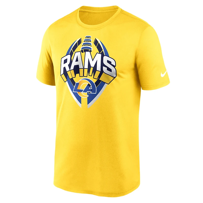 Men's Nike Gold Los Angeles Rams Legend Icon Performance T-Shirt