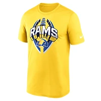 Men's Nike Gold Los Angeles Rams Legend Icon Performance T-Shirt