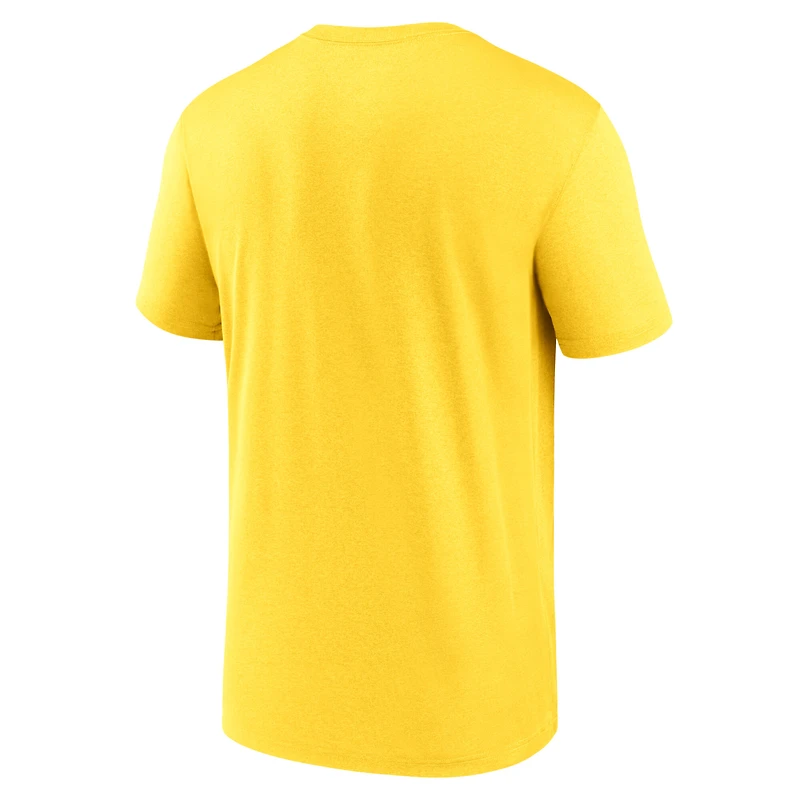 Men's Nike Gold Los Angeles Rams Legend Icon Performance T-Shirt