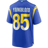 Maillot de joueur retraité Nike Jack Youngblood Royal Los Angeles Rams Game pour homme