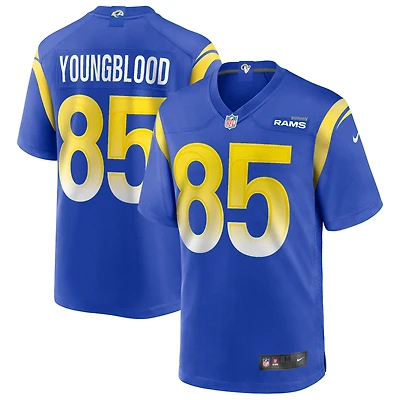 Maillot de joueur retraité Nike Jack Youngblood Royal Los Angeles Rams Game pour homme