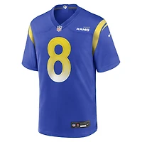 Men's Nike Jared Verse Royal Los Angeles Rams  Player Game Jersey
