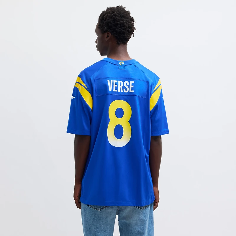 Maillot de jeu Nike Jared Verse Royal Los Angeles Rams pour homme