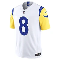 Men's Nike Jared Verse White Los Angeles Rams Vapor F.U.S.E. Sewn Down Limited Jersey