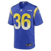 Maillot de joueur à la retraite Nike Jerome Bettis Royal Los Angeles Rams Game pour homme