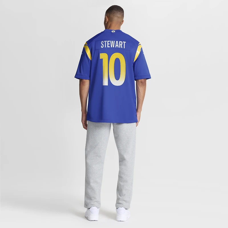 Maillot Nike Josaiah Stewart Royal pour homme des Los Angeles Rams