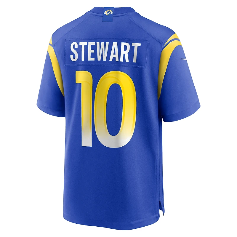Maillot Nike Josaiah Stewart Royal pour homme des Los Angeles Rams