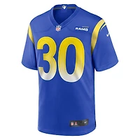 Maillot de match Nike Josh Wallace Royal Los Angeles Rams pour homme