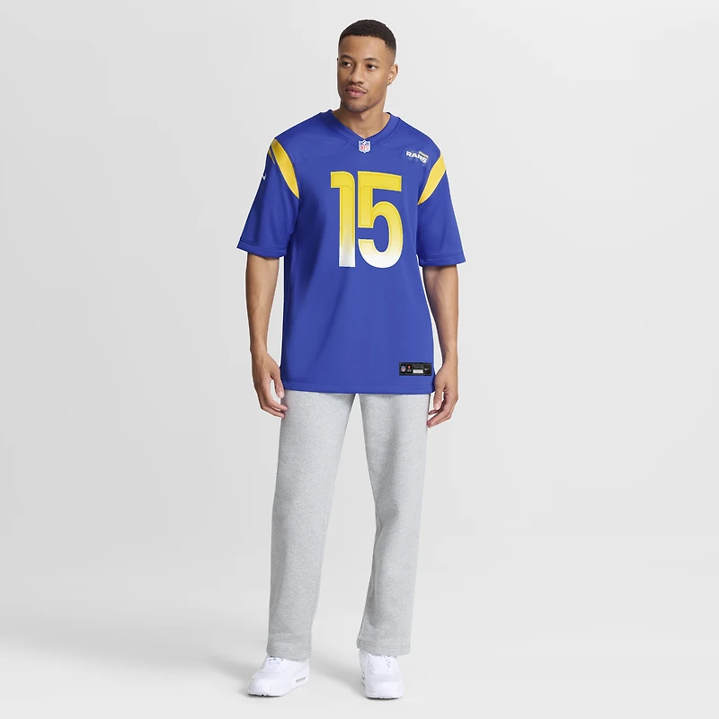 Men's Nike Konata Mumpfield  Royal Los Angeles Rams Team Game Jersey