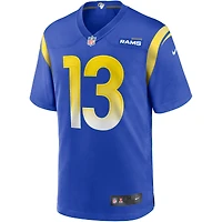 Maillot de joueur retraité Nike Kurt Warner Royal Los Angeles Rams Game pour homme
