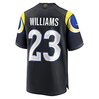 Men's Nike Kyren Williams Midnight Blue Los Angeles Rams 2025 Rivalries Collection Game Jersey