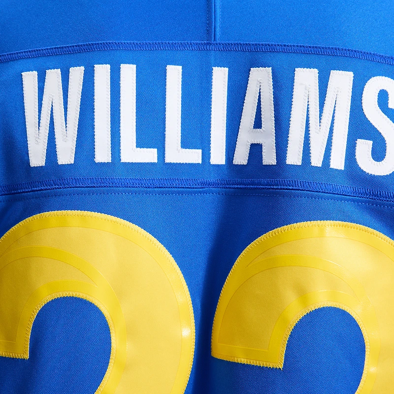 Men's Nike Kyren Williams White Los Angeles Rams Vapor F.U.S.E. Stitched Limited Jersey