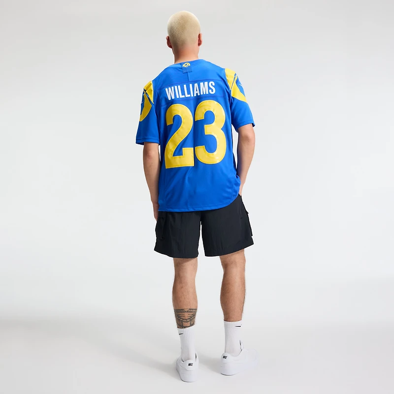 Maillot Nike Kyren Williams blanc Los Angeles Rams Vapor F.U.S.E. édition limitée cousue pour homme