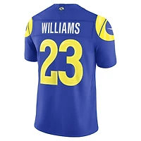 Maillot Nike Kyren Williams blanc Los Angeles Rams Vapor F.U.S.E. édition limitée cousue pour homme