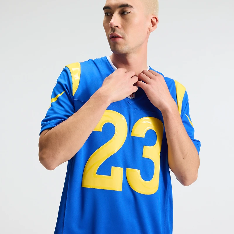 Men's Nike Kyren Williams White Los Angeles Rams Vapor F.U.S.E. Stitched Limited Jersey
