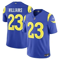 Maillot Nike Kyren Williams blanc Los Angeles Rams Vapor F.U.S.E. édition limitée cousue pour homme
