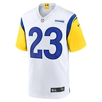 Men's Nike Kyren Williams  White Los Angeles Rams Game Jersey