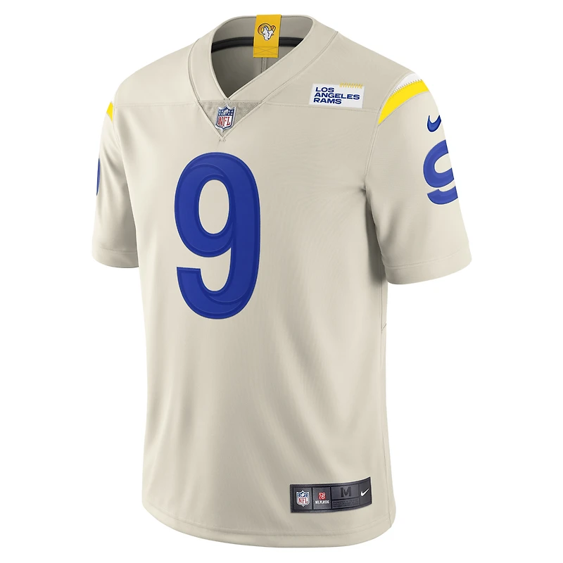 Maillot Nike Matthew Stafford Bone Los Angeles Rams Vapor Limited pour homme