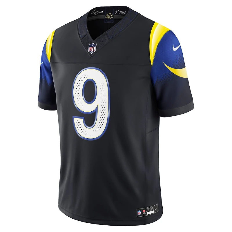 Men's Nike Matthew Stafford Midnight Blue Los Angeles Rams 2025 Rivalries Collection Limited Jersey