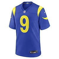 Maillot de joueur Nike Matthew Stafford Royal Los Angeles Rams pour homme