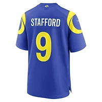 Maillot de joueur Nike Matthew Stafford Royal Los Angeles Rams pour homme
