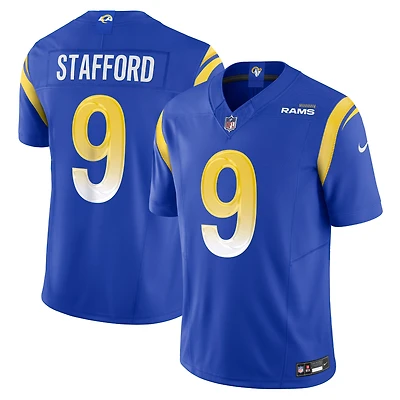 Nike Matthew Stafford Royal Los Angeles Rams Vapor F.U.S.E. Maillot limité