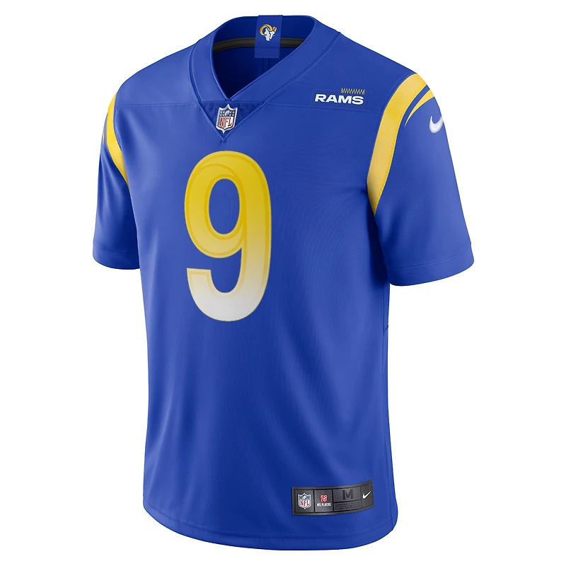 Maillot Nike Matthew Stafford Royal Los Angeles Rams Vapor Limited pour homme