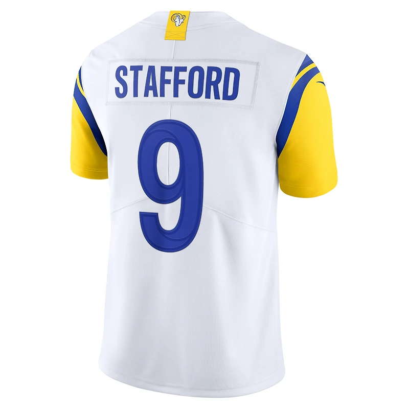 Maillot Nike Matthew Stafford pour homme, blanc, Los Angeles Rams, Alternate Vapor Limited