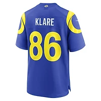 Men's Nike Max Klare Royal Los Angeles Rams Team Game Jersey