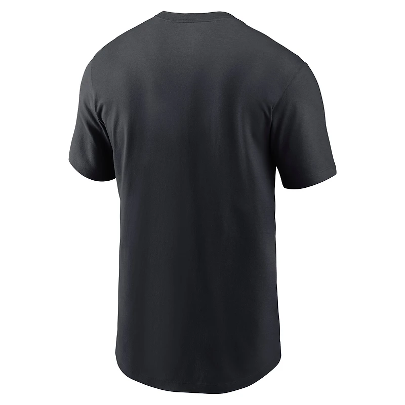 T-shirt Nike bleu nuit pour homme, collection Rivalries 2025 des Los Angeles Rams