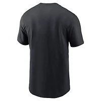 T-shirt Nike bleu nuit pour homme, collection Rivalries 2025 des Los Angeles Rams