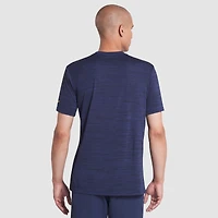 T-shirt Nike bleu foncé pour homme Los Angeles Rams 2025 Rivalries Collection Sideline Velocity Dri-FIT