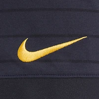 Polo Nike Dri-FIT bleu nuit pour homme, collection Rivalités 2025, Los Angeles Rams, à rayures sur le côté