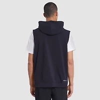Men's Nike Midnight Blue Los Angeles Rams 2025 Rivalries Collection Standard Issue Sideline Dri-FIT Sleeveless Hoodie