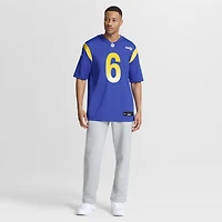 Maillot Nike Nick Hampton Royal Los Angeles Rams Team Game pour homme