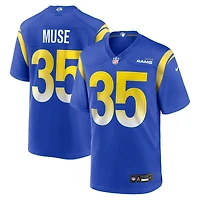 Maillot de match Nike Nick Muse Royal Los Angeles Rams pour homme