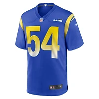 Men's Nike Olakunle Fatukasi  Royal Los Angeles Rams Game Jersey