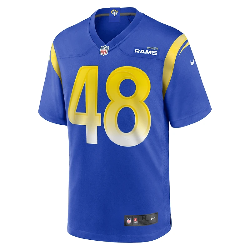 Men's Nike Omar Speights  Royal Los Angeles Rams Game Jersey