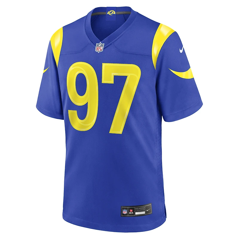 Men's Nike Poona Ford Royal Los Angeles Rams Game Jersey