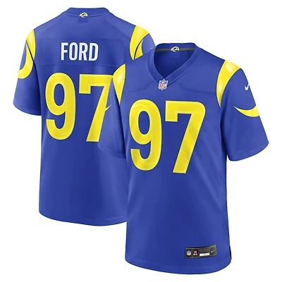 Men's Nike Poona Ford Royal Los Angeles Rams Game Jersey