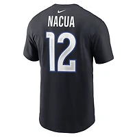 Men's Nike Puka Nacua Midnight Blue Los Angeles Rams 2025 Rivalries Collection Player Name & Number T-Shirt
