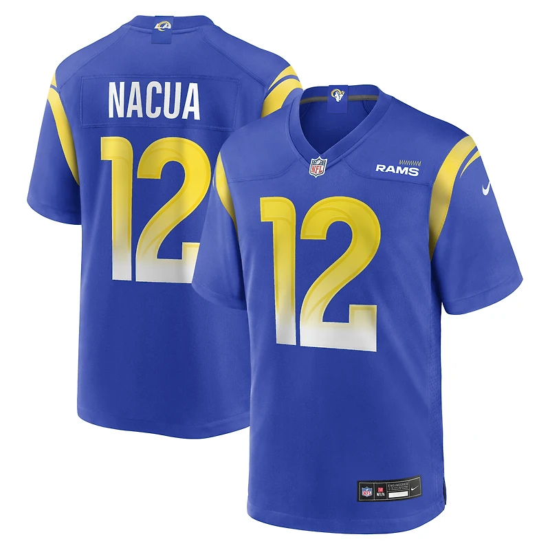 Maillot de joueur match Nike Puka Nacua Royal Los Angeles Rams pour homme