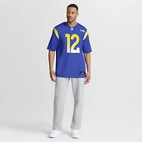 Men's Nike Puka Nacua Royal Los Angeles Rams Game Player Jersey