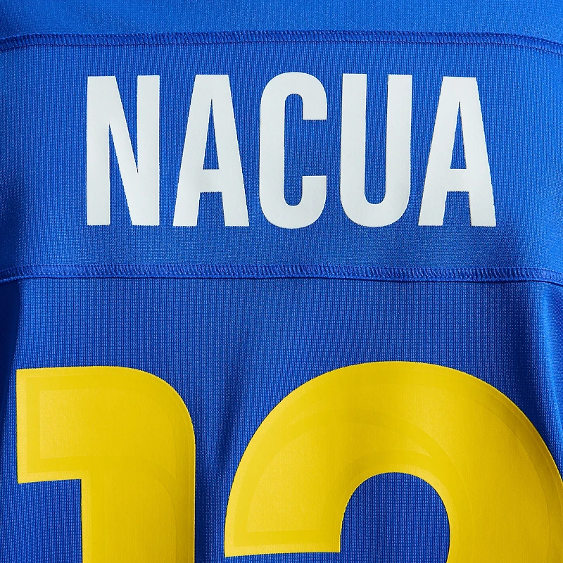 Men's Nike Puka Nacua Royal Los Angeles Rams Team Game Player Jersey