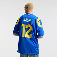 Men's Nike Puka Nacua Royal Los Angeles Rams Team Game Player Jersey